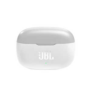 JBL Vibe 200TWS - White - True Wireless Earbuds - Detailshot 1
